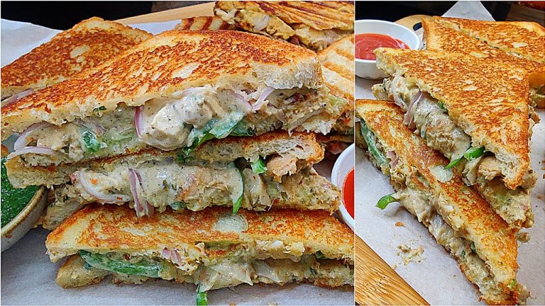 Chicken Malai Boti Sandwich, Iske Aage Sare Sandwich Fail | Chicken Sandwich | Kids Special Recipe