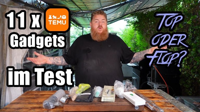 11 TEMU Grill & Küchen Gadgets im Test – BBQ & Grillen für jedermann