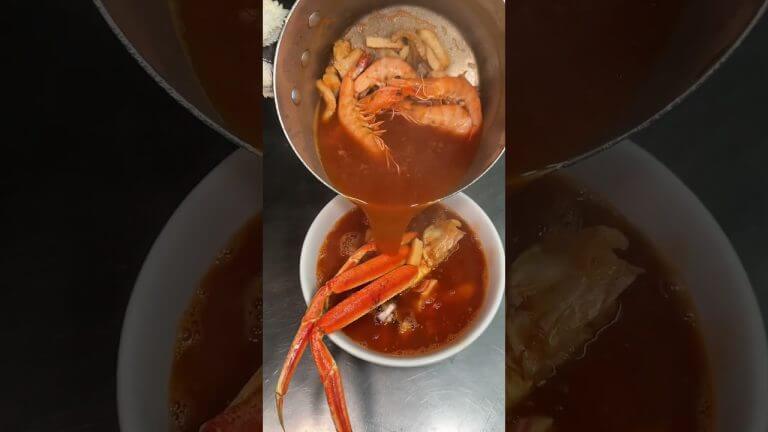 7 mares seafood soup for winter