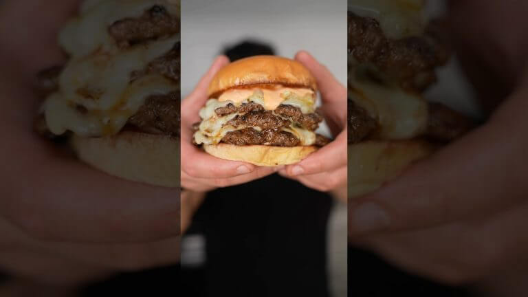 Harissa Jerk Smash Burger