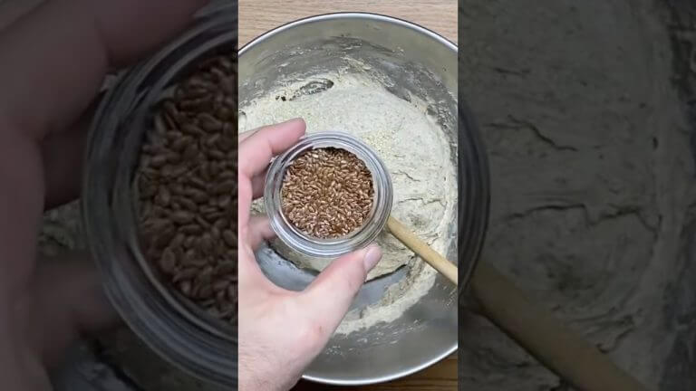 How to Make Homemade Bread • Domaci Hleb • #viralvideo #shortfeed #bread #dough #knead