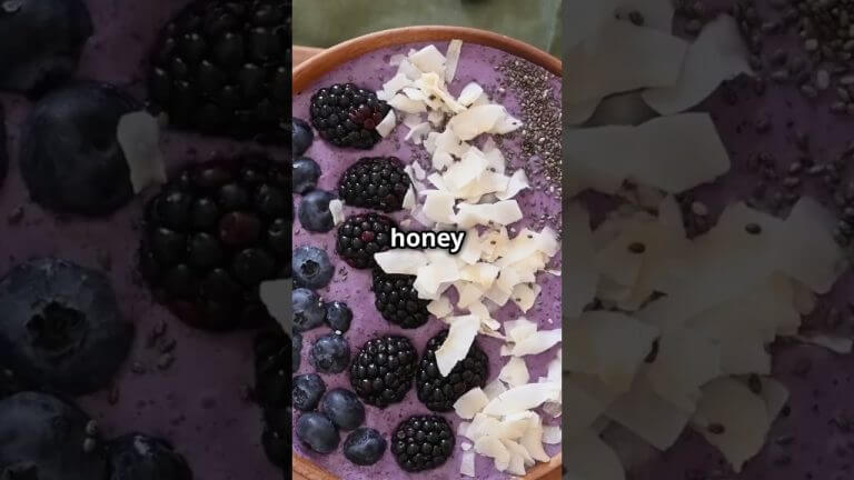 Berry Power Smoothie Recipe 🍇✨