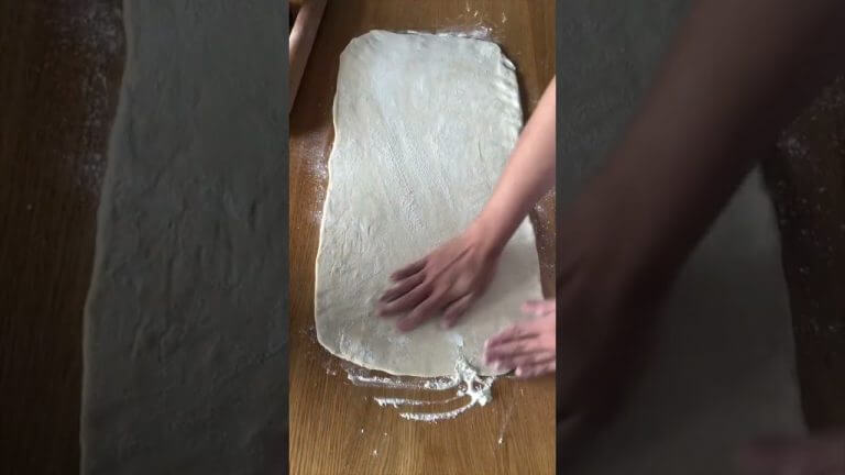 Chocolate Babka Dough Shaping from Scratch #asmr