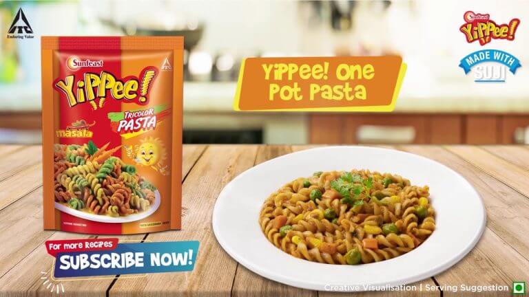 One Pot Pasta Recipe – Instant Pasta Recipes | Sunfeast YiPPee!