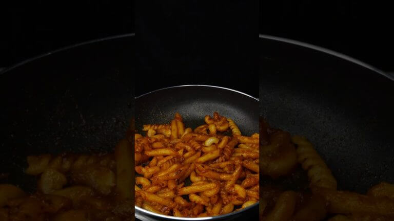 Pasta is better than Beaf ?|Let’s deep fry pasta!!#mukbang #food