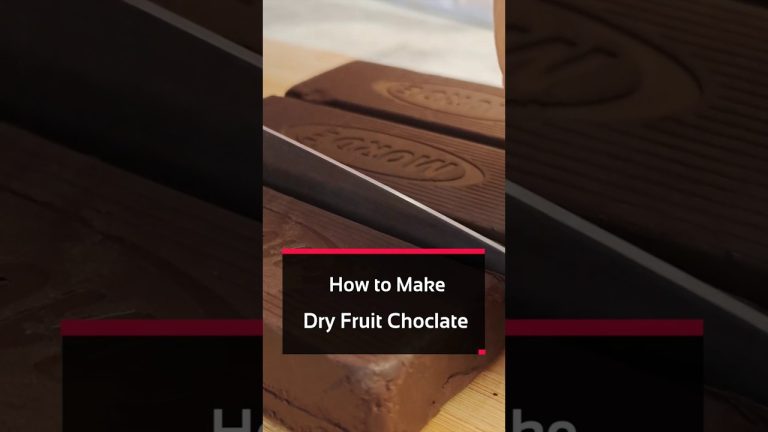 Dry Fruit Chocolate Recipe #chocolate #dryfruits #sweet