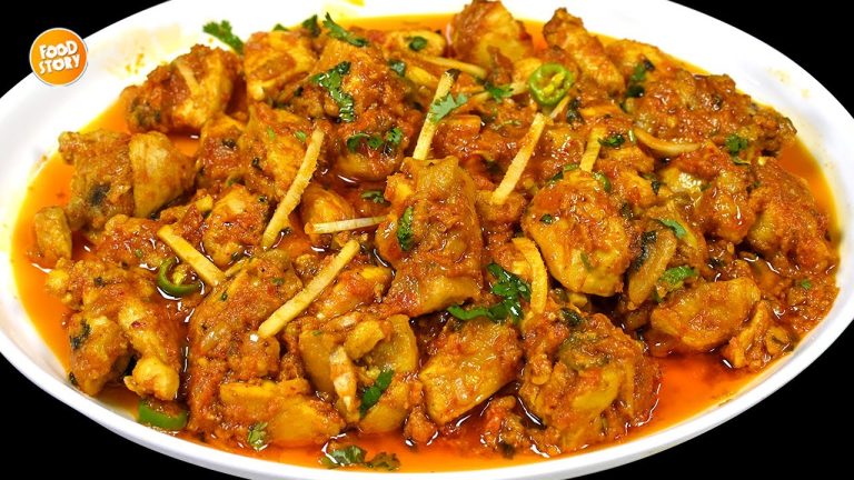 Restaurant Style Chicken Ginger Recipe,Easy and Tasty Chicken Recipe by Samina Food Story