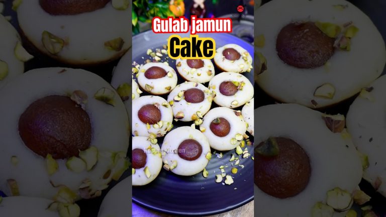 🌀 Indha cake ka kandipa miss panirathinga 🧁| gulab jamun cake #shorts #cake #gulabjamun #sweet