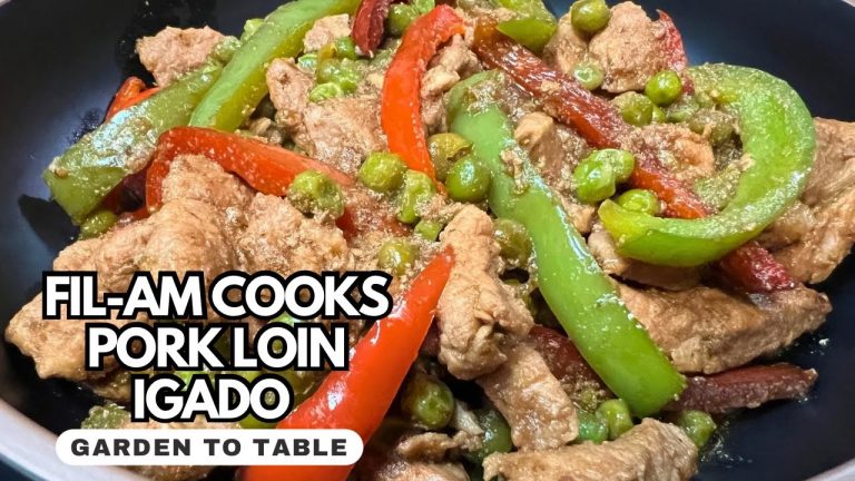 Fil-Am Cooks Irresistible Ilokano Liver-Free Pork Loin Igado | Ilokano Classic Dish