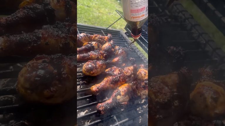 Grilled Chicken Drumsticks