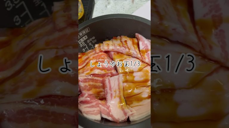 【炊飯器に入れるだけ】超簡単豚バラ大根！寒い季節に温まる！　#料理 #やすまるだし公式アンバサダー #やすまるだし