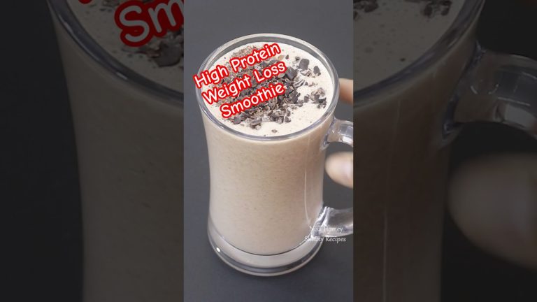 High Protein Weight Loss Smoothie