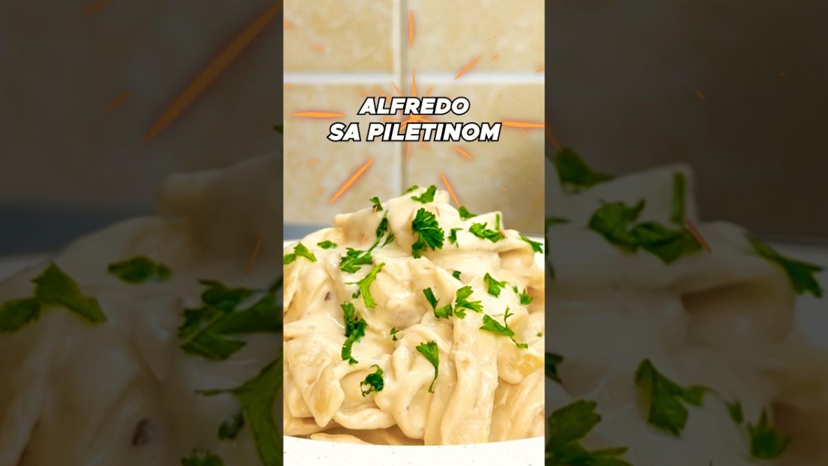 Pasta IZVAN ovog SVETA!🪐🤤 #shorts #pasta #alfredo #chicken #gastrobrat #lidlsrbija @Lidlsrbija