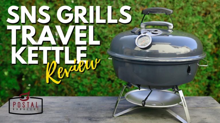 Slow N Sear Travel Kettle Review from SNS Grills – Best Portable Charcoal Grill Ever!