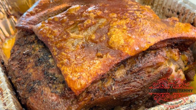 Pernil Spanish Style Roast Pork – How To  Make Chicharron