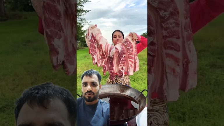 👍✅Pork crispy and make soup 🍲 recipe #greenscreen #sortvideo #cookingchannel #cookingvideo