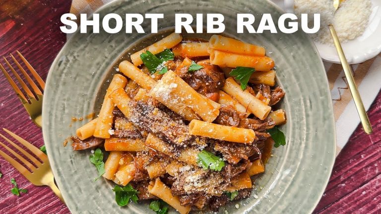 Don't Miss This Short Rib Ragu Pasta!