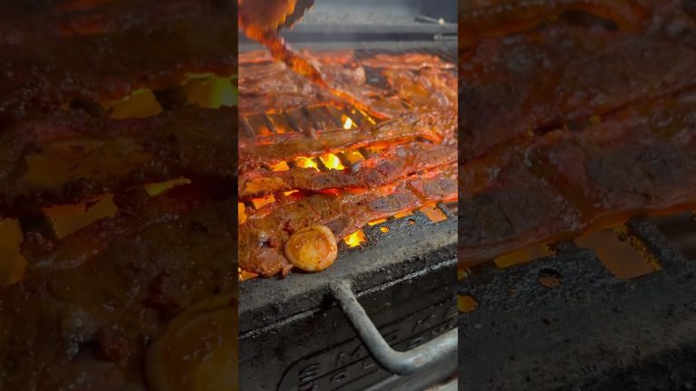 Beef Ribblets with Rice & Avocado Salad #catering #bbq ##grilling #food #asmr #bbqlovers #bbqmeat