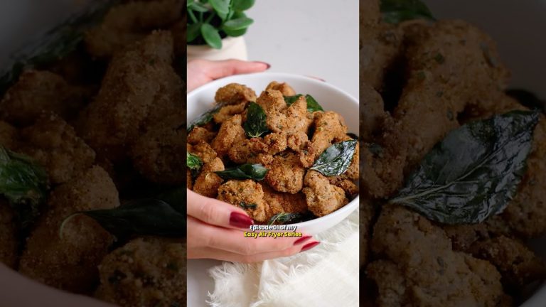 Crispy Taiwanese Popcorn Chicken in the Air Fryer 😍
