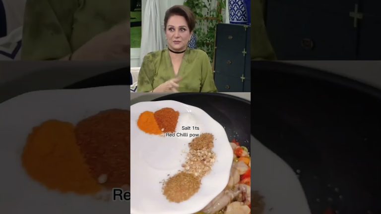 😲Bushra Ansari k father ne pakwaya karely mein chiken | chicken Karela recipe#shorts​ #youtubeshorts