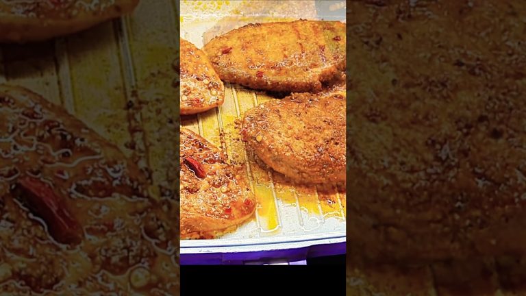 Chicken Steak Recipe | Chicken Steaks with White Sauce and Vegetables