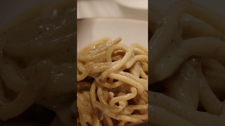 Cacio e Pepe alla Griglia di Errico Recanati