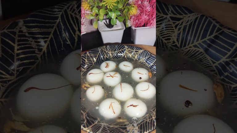 Bengali Famous Rasagulla ✨ Aha Recipes #trending #food #asmrsounds #shorts #cooking