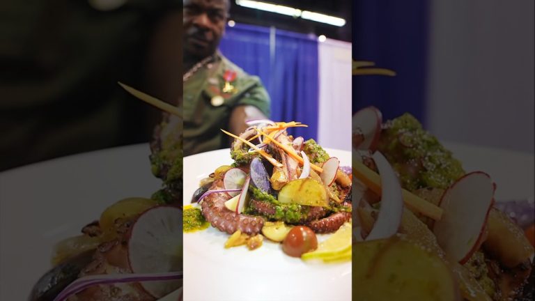 Angry Octopus! #cooking #music #food #recipe #cookingvideo #chefrush #chef #viralvideo