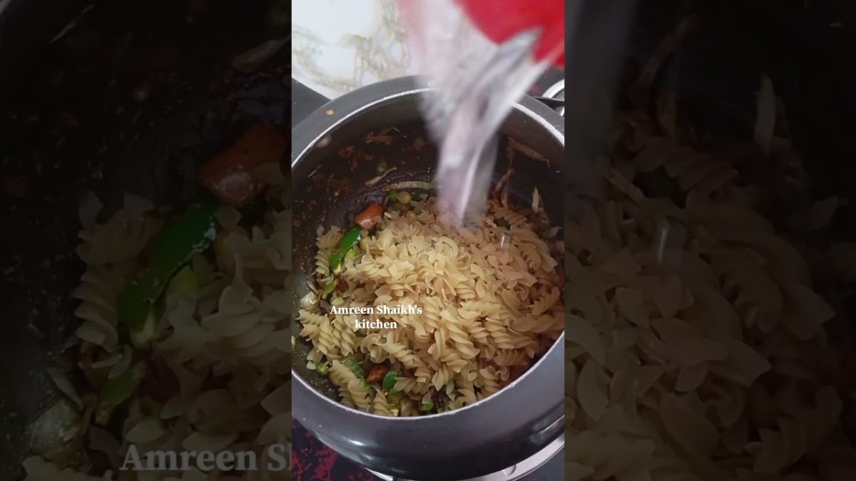 Veg pasta recipe /One pot Recipe #amreenshaikhskitchen #cooking 🍲 #recipe