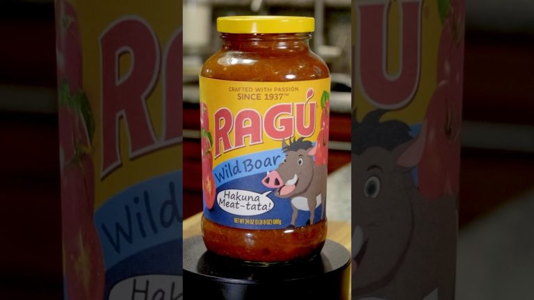 W is for Wild Boar Ragu