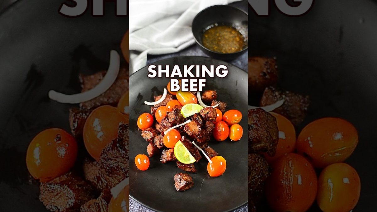 Shaking Beef | High Protein Low Calorie Dinner Recipe #shorts