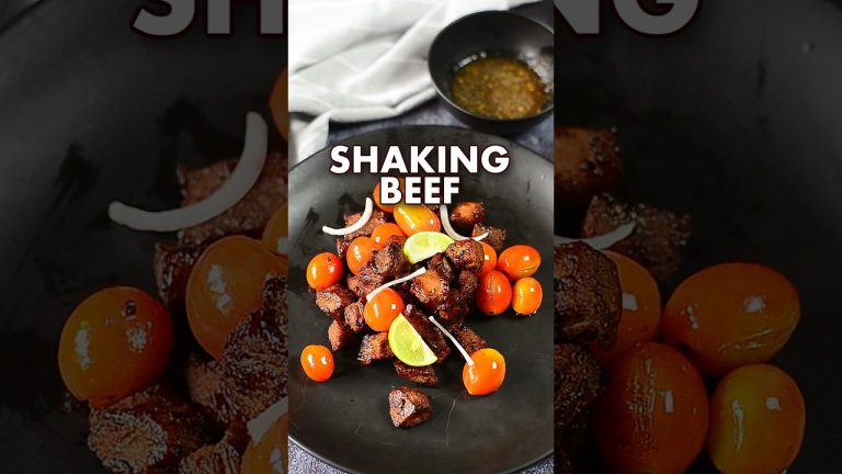 Shaking Beef |  High Protein Low Calorie Dinner Recipe #shorts