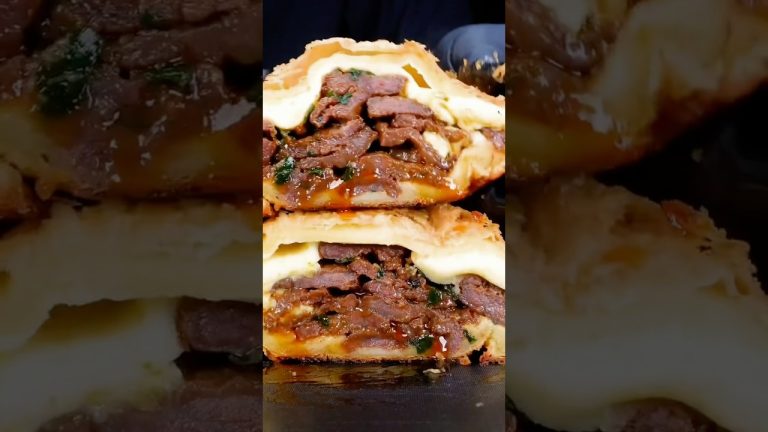 Cheesy beef stuffing#shorts #yummy