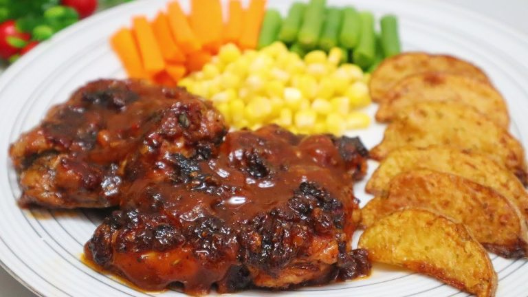 Ternyata GAMPANG BANGET Bikin Steak Ayam Barbeque Sendiri Di Rumah | Barbeque Chicken Steak