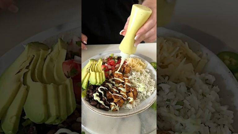 Chicken Burrito Bowls