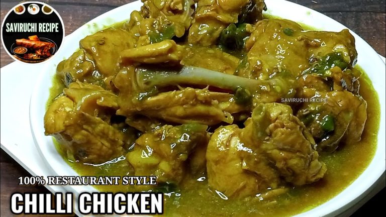 ಈ ಚಿಲ್ಲಿ ಚಿಕೆನ್ ನೋಡಿದ್ರೆ ಬಾಯಲಿ ನೀರು ಬರುತ್ತೆ! CHILLI CHICKEN RECIPE | CHICKEN MASALA RECIPE