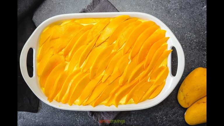 Mango Tiramisu – Easy No-Bake Dessert Recipe