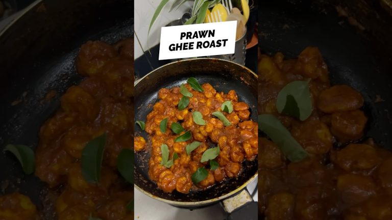 PRAWN GHEE ROAST RECIPE #kundapura #prawns #ghee #food #seafood #foodie #easyrecipe #bestbites