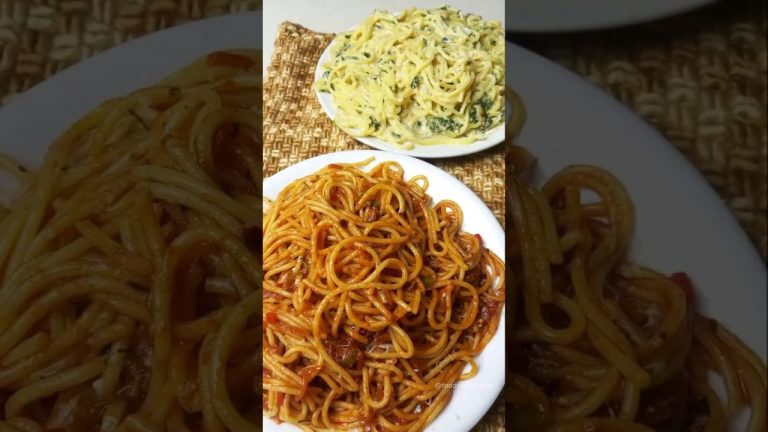 2 Ways Epic Spaghetti Recipes! #pasta #recipe