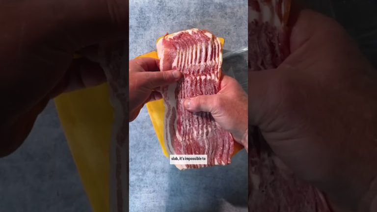 A Better Way to Freeze Bacon