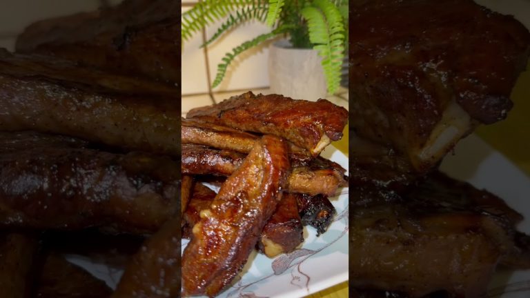 Yummy BBQ Pork Ribs #lincookingrecipes