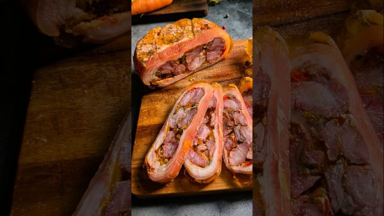 🐖Мясная рулька рулет закуска к Новому 2025 Году