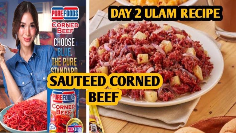 DAY 2 ULAM RECIPE | SAUTEED CORNED BEEF | AFFORDABLE RECIPES