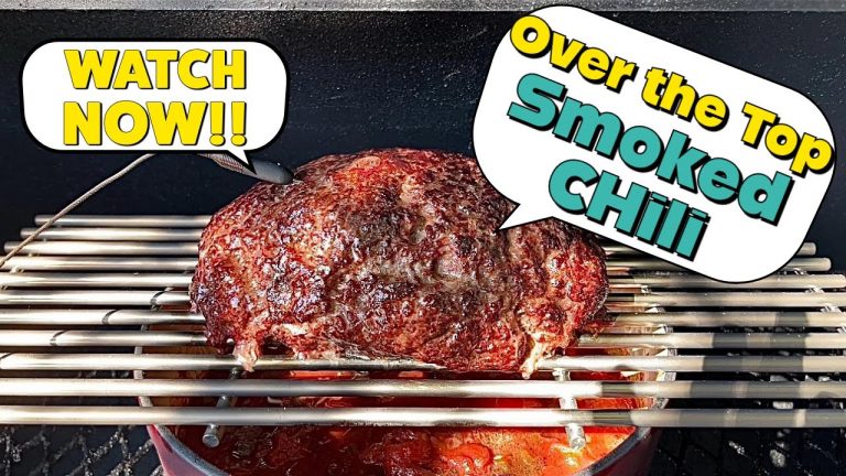 Over The Top Smoked Chili | Ultimate BBQ Comfort Food