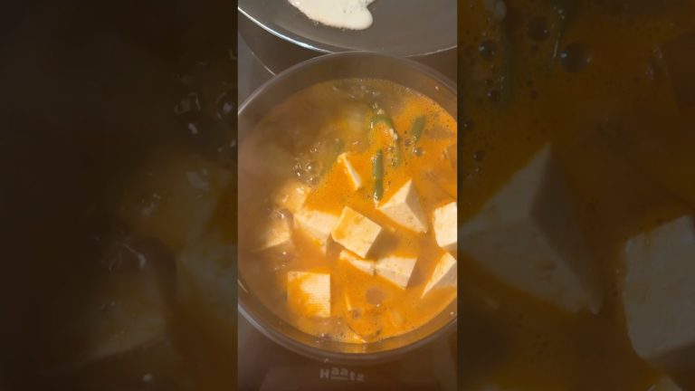 I’ll make you grilled fish & doenjang-jjigae 🐟