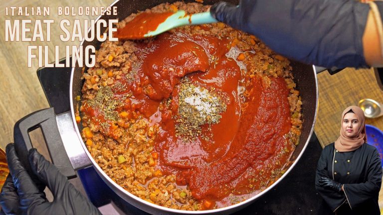 Easy Bolognese Meat Sauce Filling | MIND-BLOWING Secrets Revealed