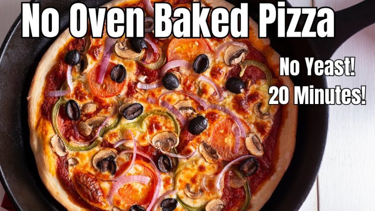 MIND-BLOWING HOMEMADE PIZZA Secrets Revealed No OVEN Required!