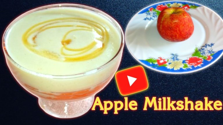 Apple Milkshake|5 Minutes Healthy Apple Milkshake Recipe|weight loss recipe|@bidishabiswas478