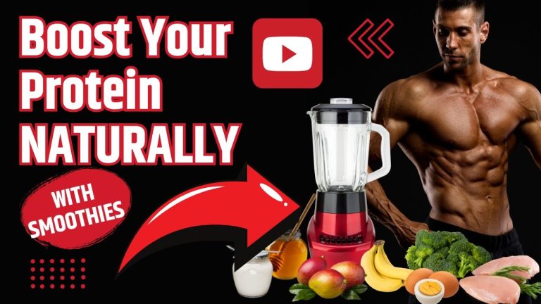 Boost Your Protein NATURALLY with These Smoothie Ingredients!