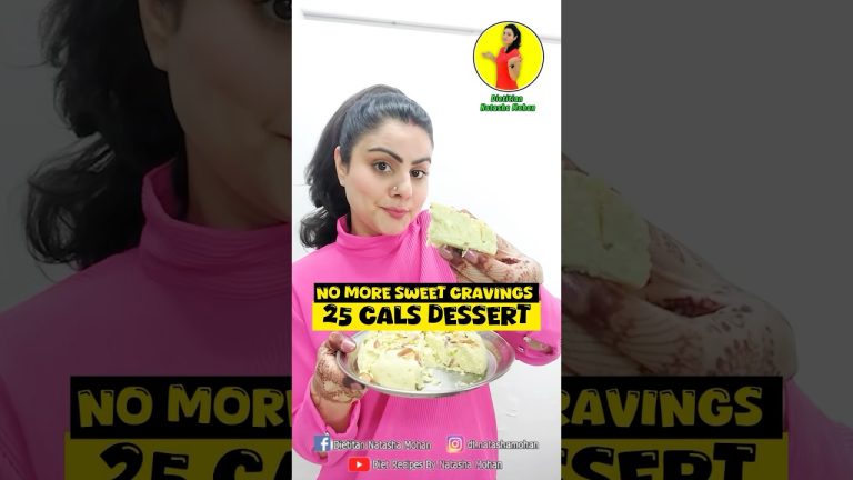 Sirf 25 CALS Dessert recipe #healthy #food #weightlossdiet #recipe #weightlossprogram #diet #easy
